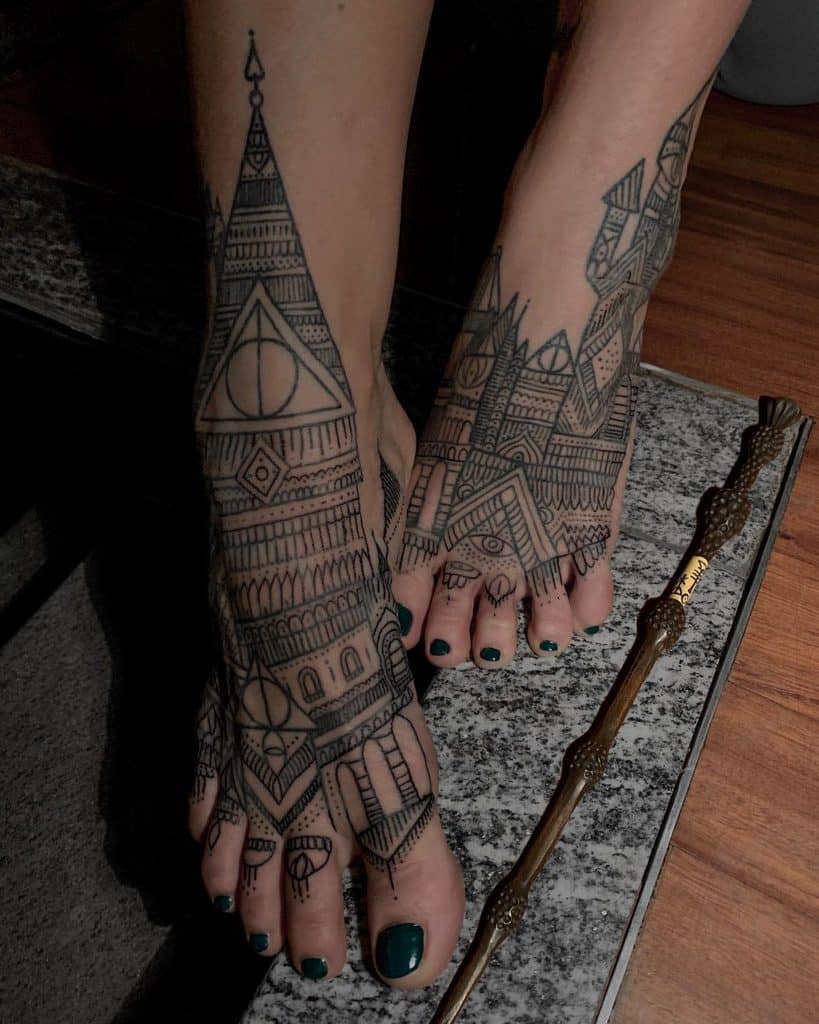     tatuaje de harry potter 