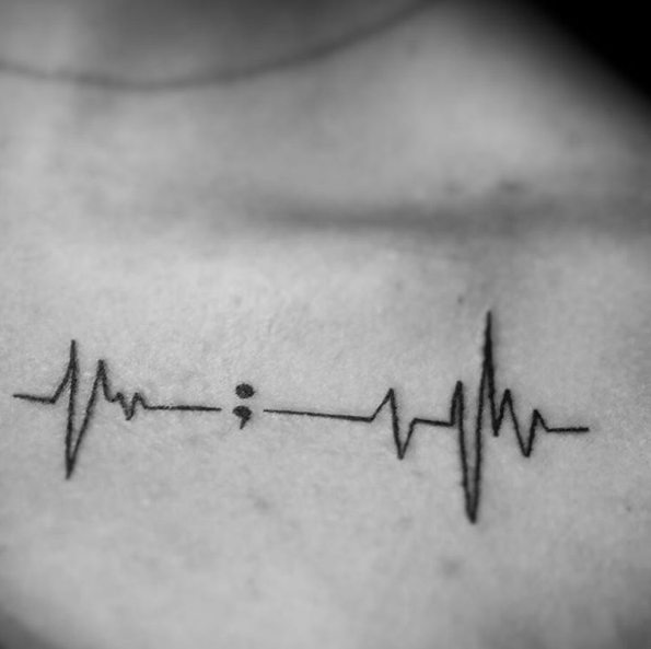 Tatuaje de latido del corazón 4