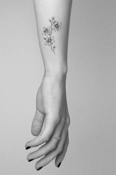 tatuaje de orquidea 159