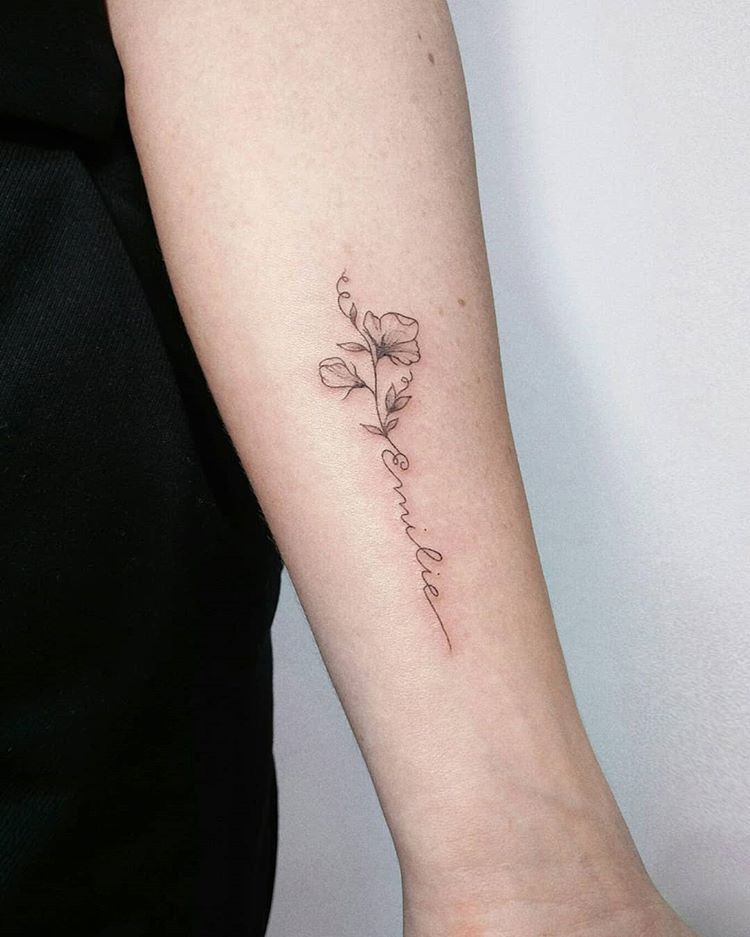 tatuaje de orquidea 162