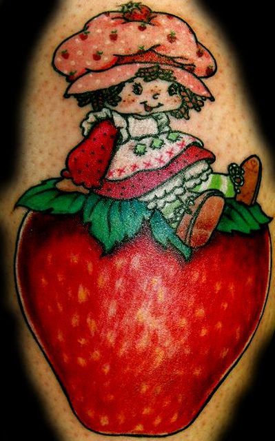 tatuajes de fresas 12