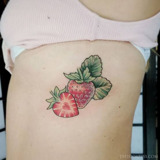 Tatuajes de fresas 42