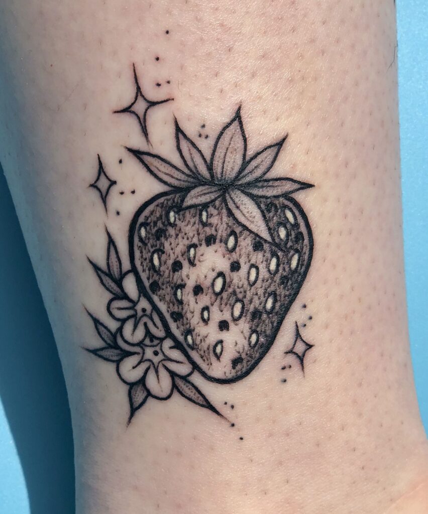 tatuajes de fresas 6