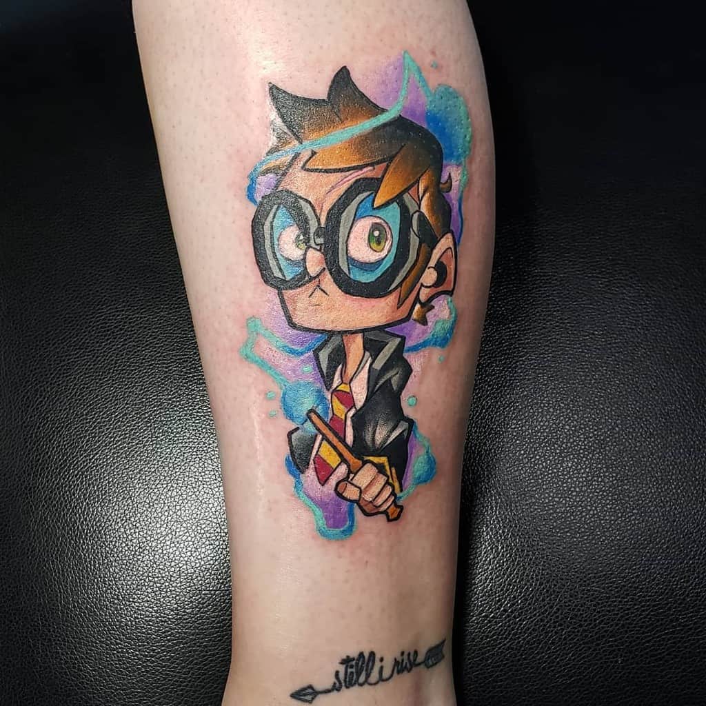 Personajes únicos de tatuajes de Harry Potter
