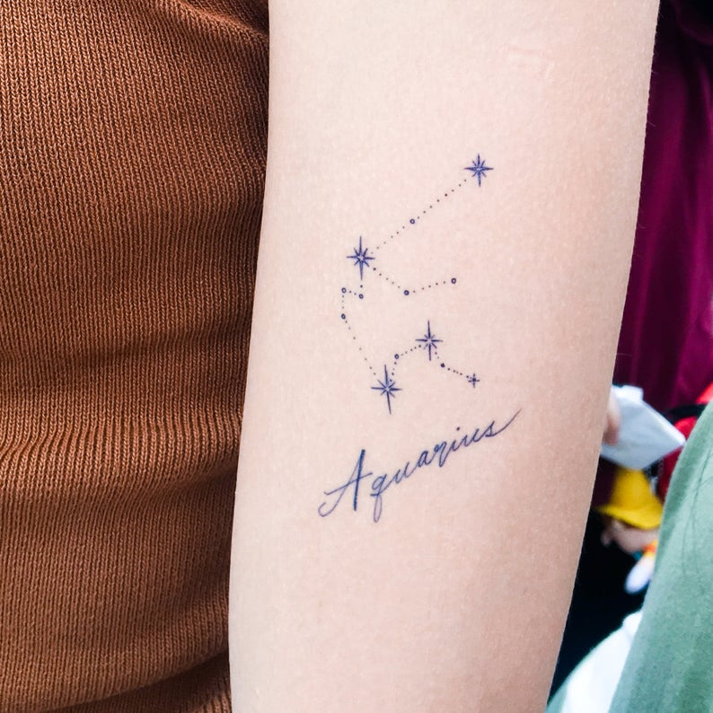 Tatuajes de constelaciones 10
