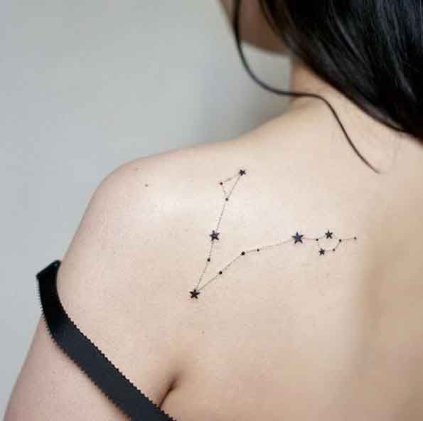 Tatuajes de constelaciones 102