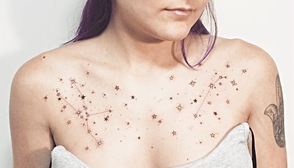 Tatuajes de constelaciones 120