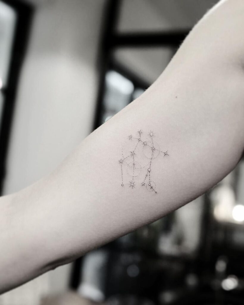 Tatuajes de constelaciones 141