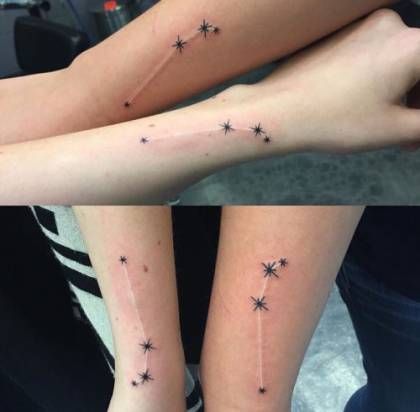 Tatuajes de constelaciones 25