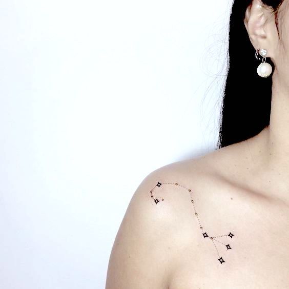 Tatuajes de constelaciones 27