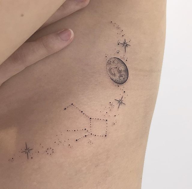 Tatuajes de constelaciones 4