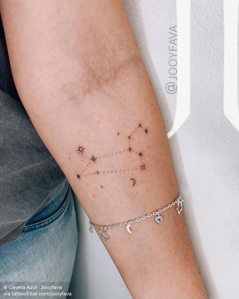 Tatuajes de constelaciones 42