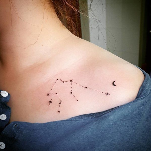 Tatuajes de constelaciones 44