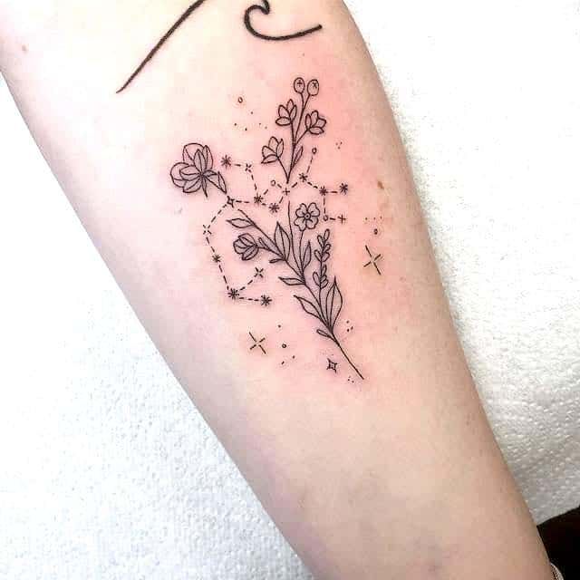 Tatuajes de constelaciones 45