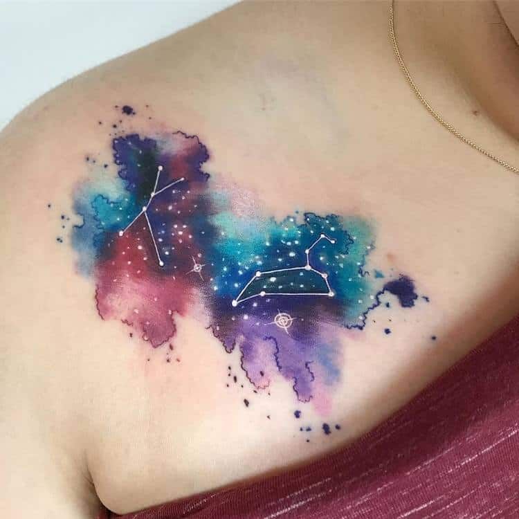 Tatuajes de constelaciones 54