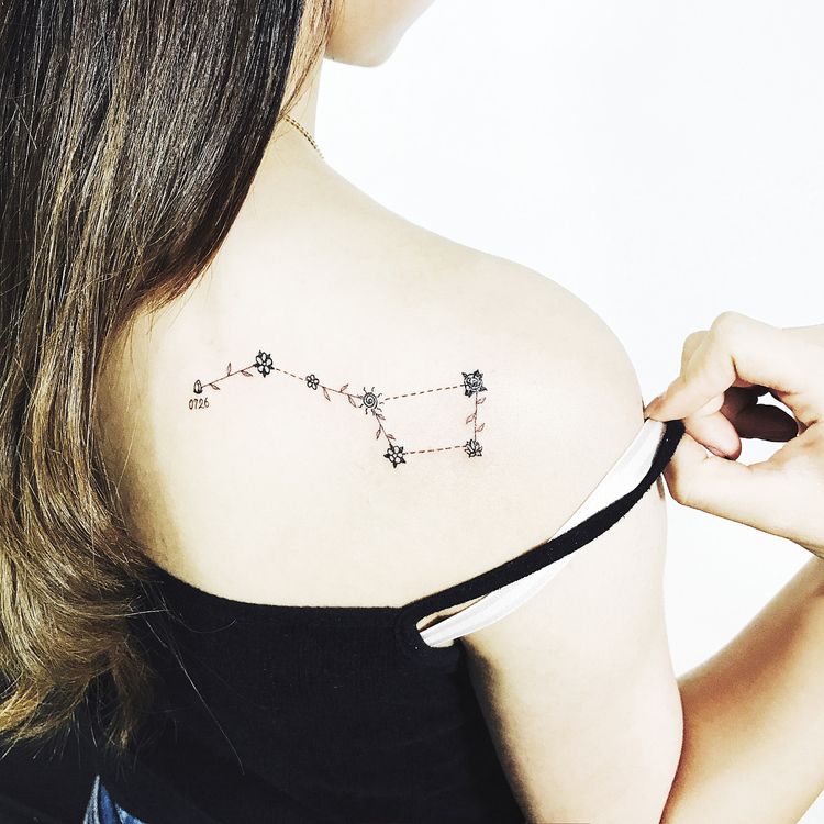 Tatuajes de constelaciones 59