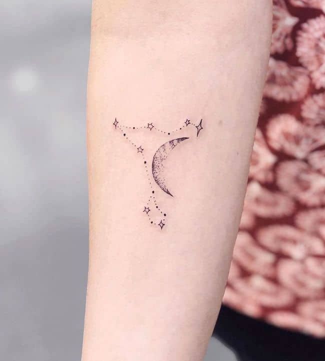 Tatuajes de constelaciones 65
