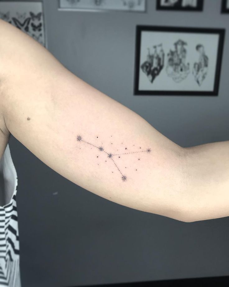 Tatuajes de constelaciones 7