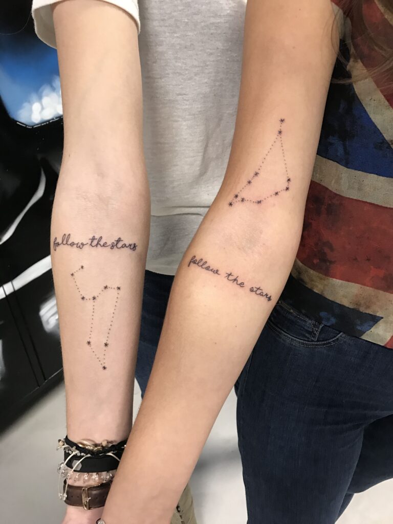Tatuajes de constelaciones 75