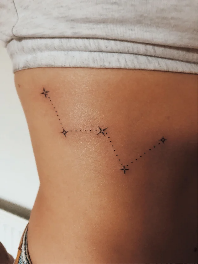 Tatuajes de constelaciones 8