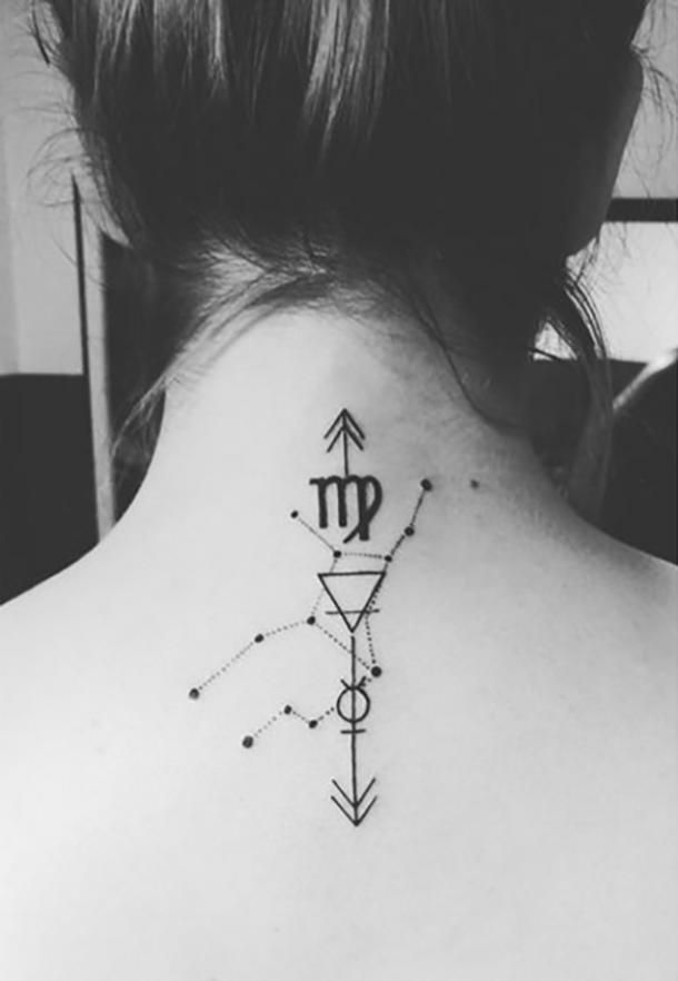 Tatuajes de constelaciones 9