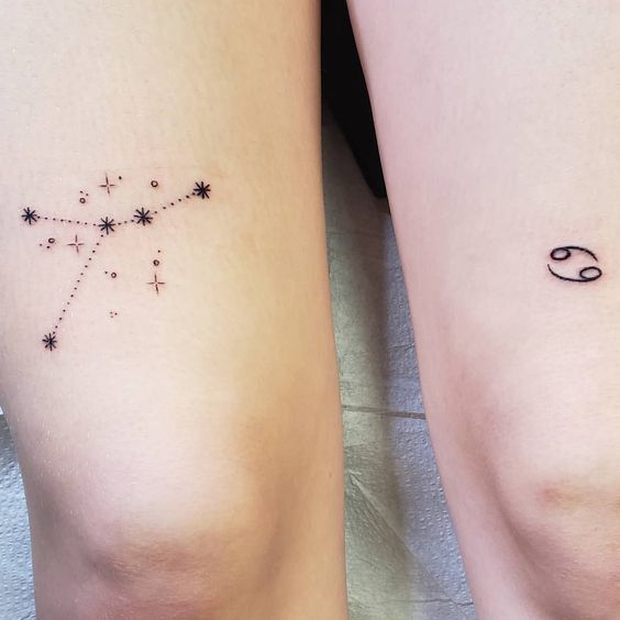 Tatuajes de constelaciones 99
