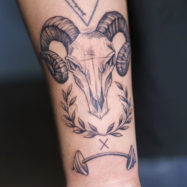 Tatuajes de Cabra 13
