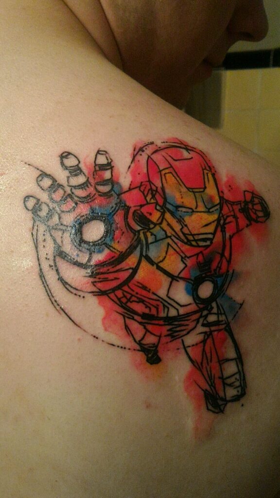 Tatuajes de Iron Man 56