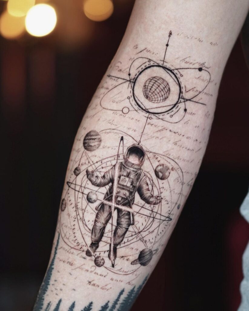 Tatuajes de astronautas 133