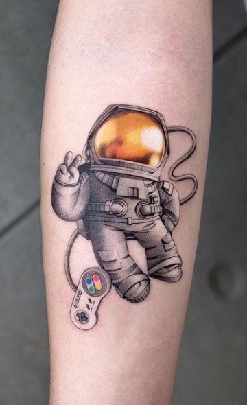 Tatuajes de astronautas 14