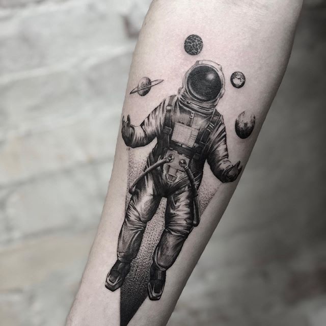 Tatuajes de astronautas 148