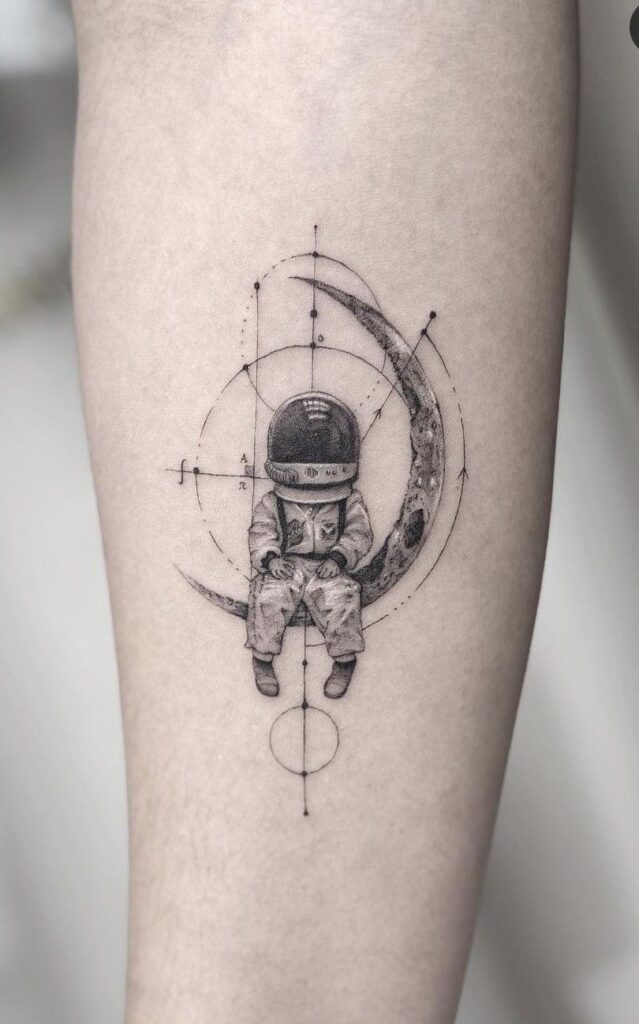 Tatuajes de astronautas del 30