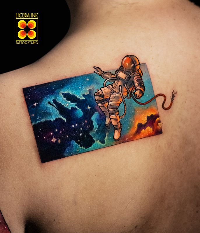Tatuajes de astronautas 99