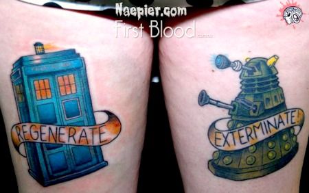 Doctor Who tatuajes 17