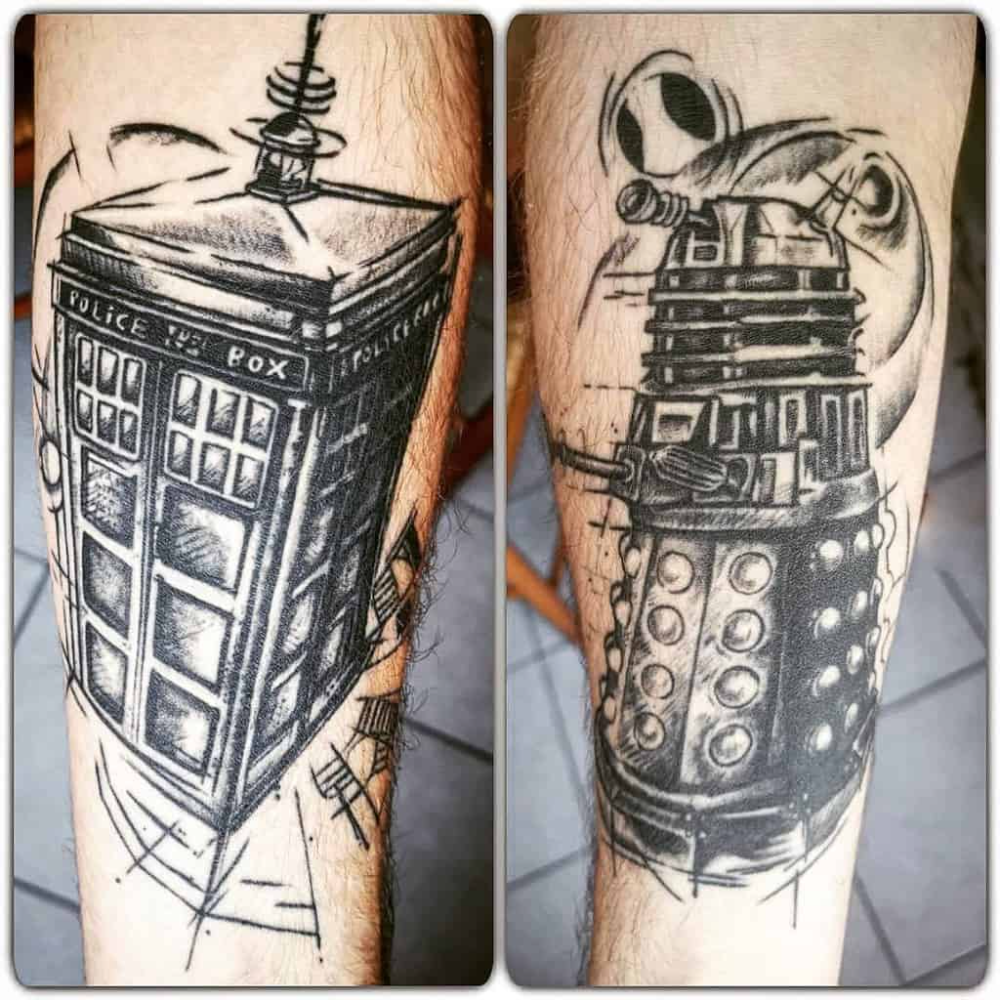Doctor Who tatuajes 9