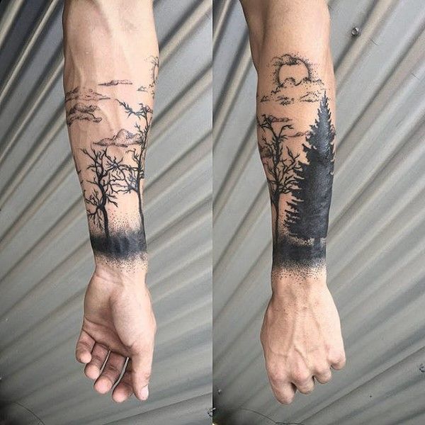 tatuajes de bosque 100