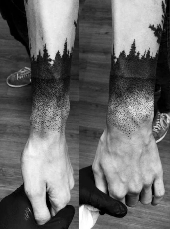 tatuajes de bosque 120