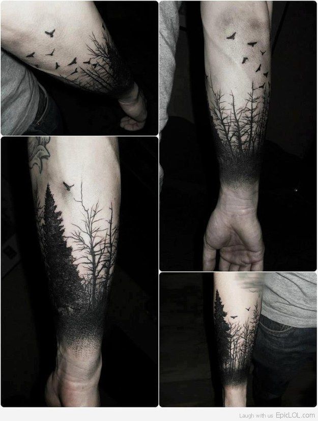 tatuajes de bosque 130