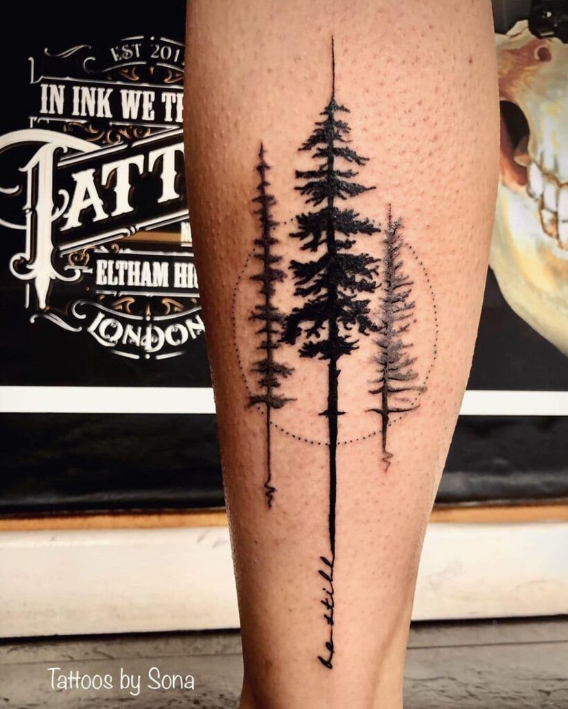 tatuajes de bosque 21