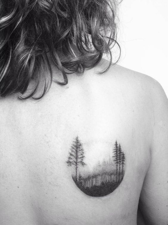 tatuajes de bosque 62