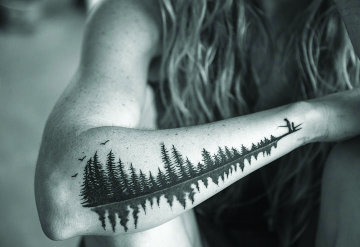 tatuajes de bosque 8