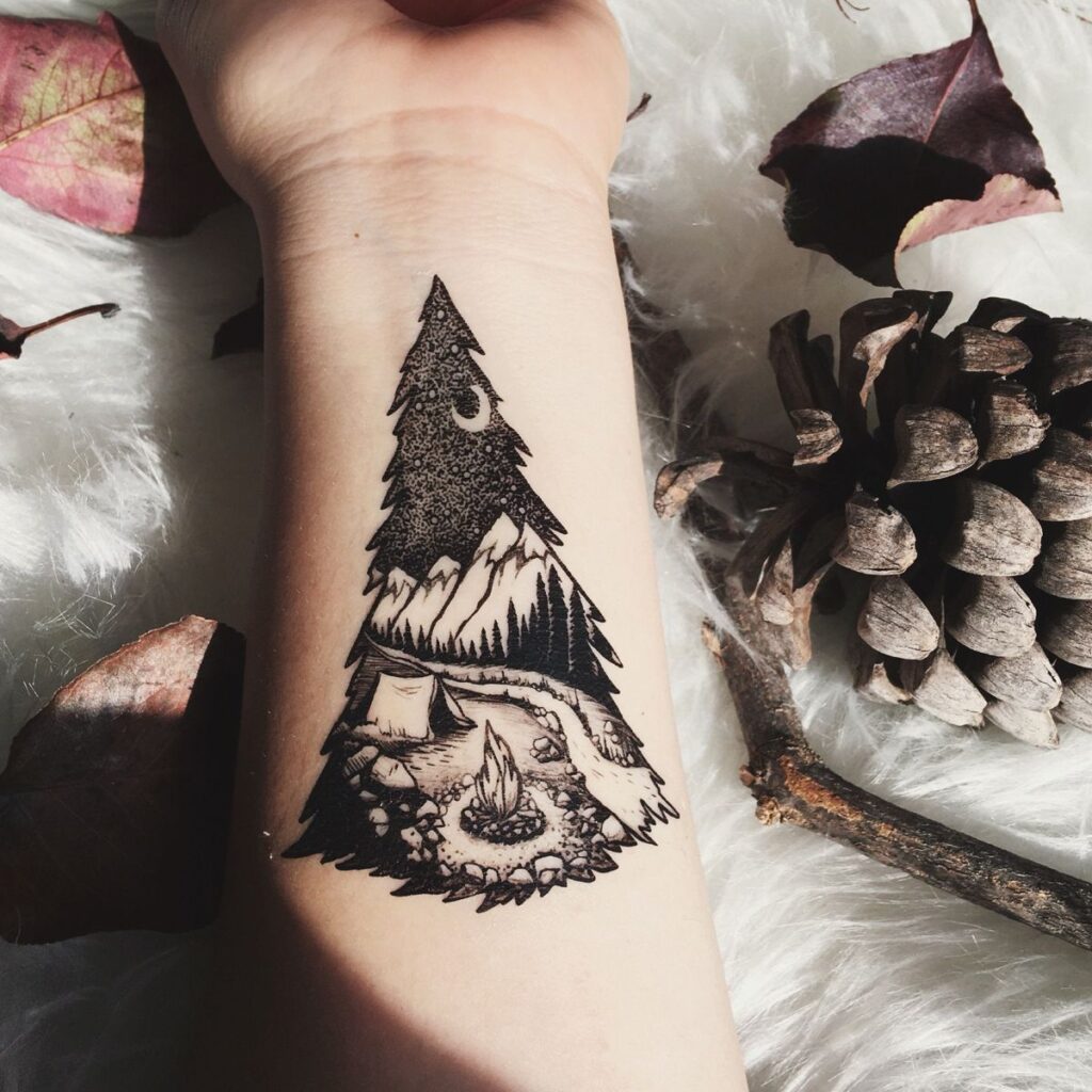 tatuajes de bosque 94