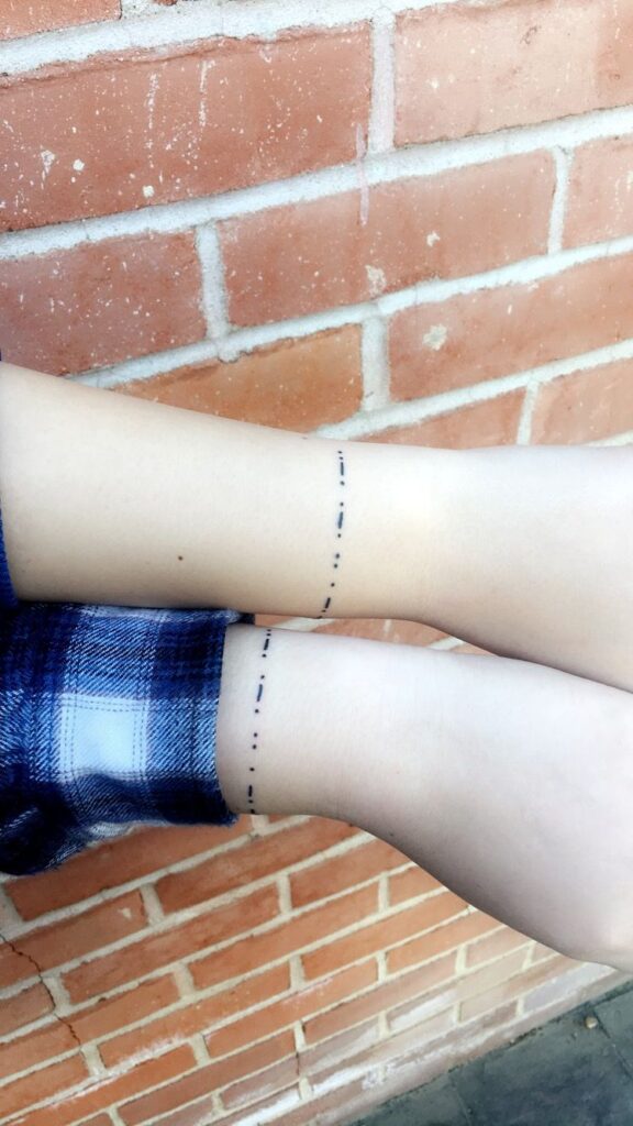 Tatuajes Código Morse 97