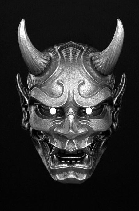 Tatuajes de Máscara Oni 49