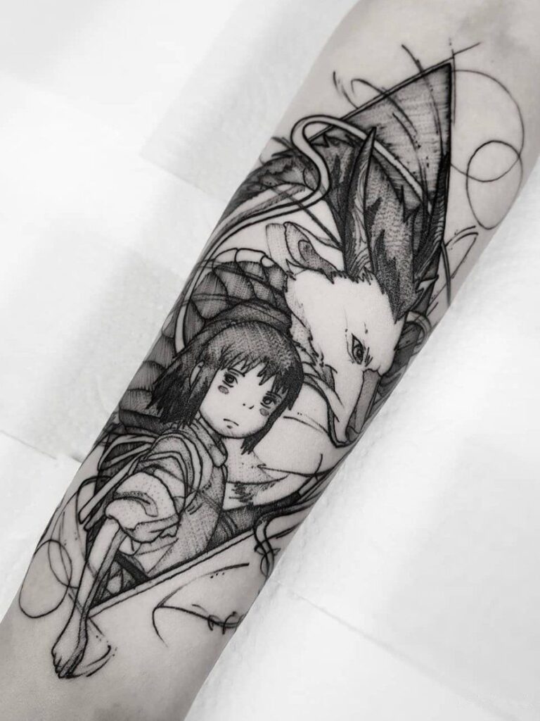 Estudio Ghibli tatuajes 17