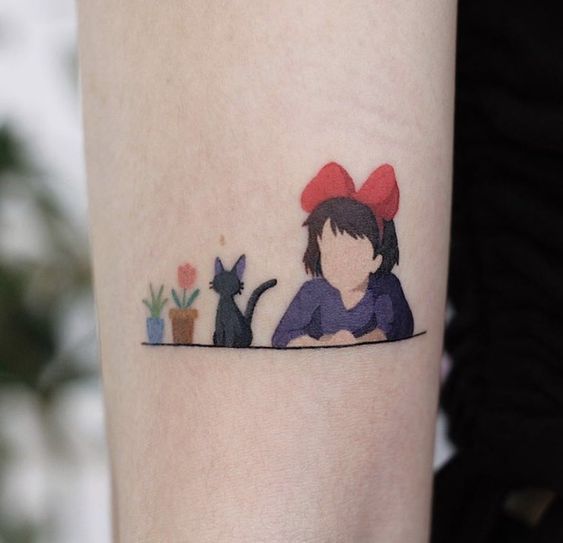 Estudio Ghibli tatuajes 93