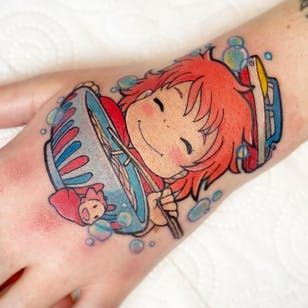Estudio Ghibli tatuajes 96