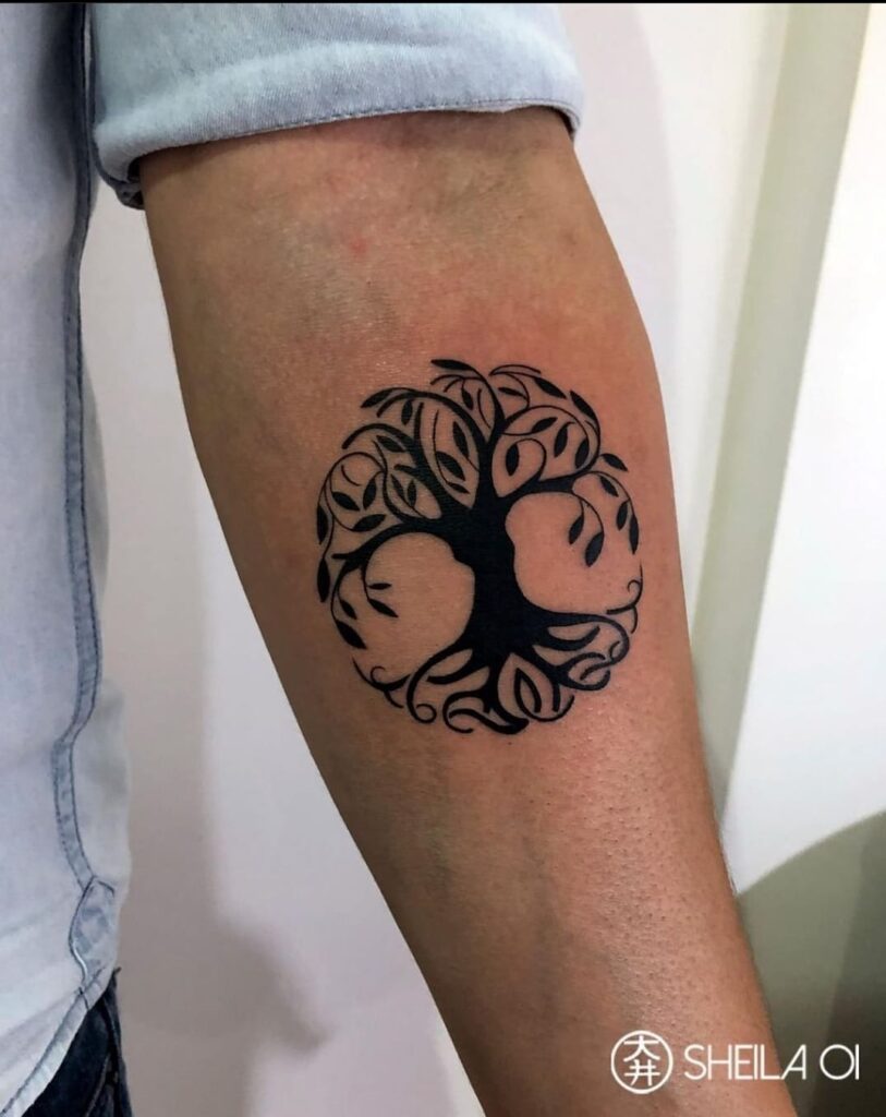 Tatuaje Celta Del Árbol De La Vida