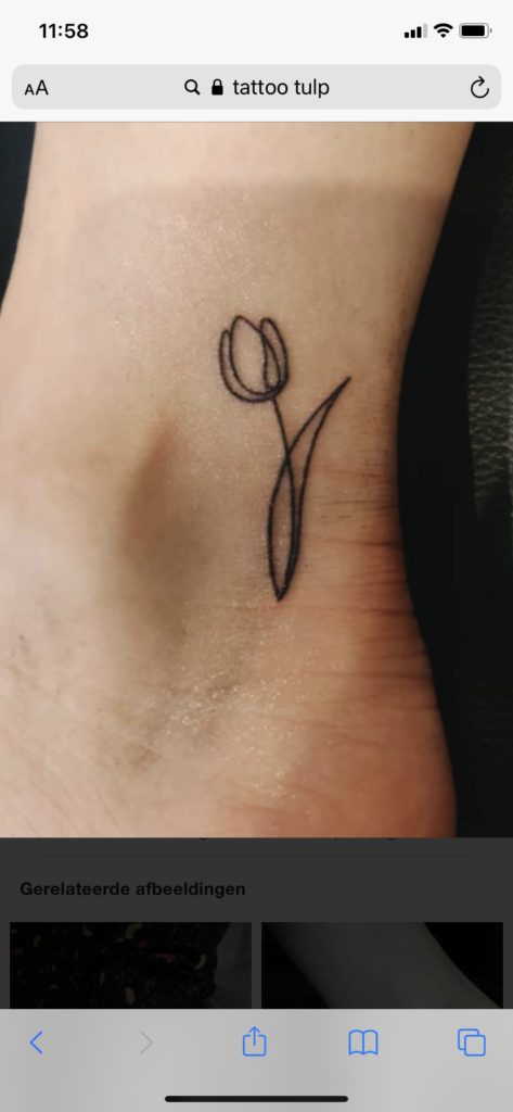 tatuajes de tulipanes 9