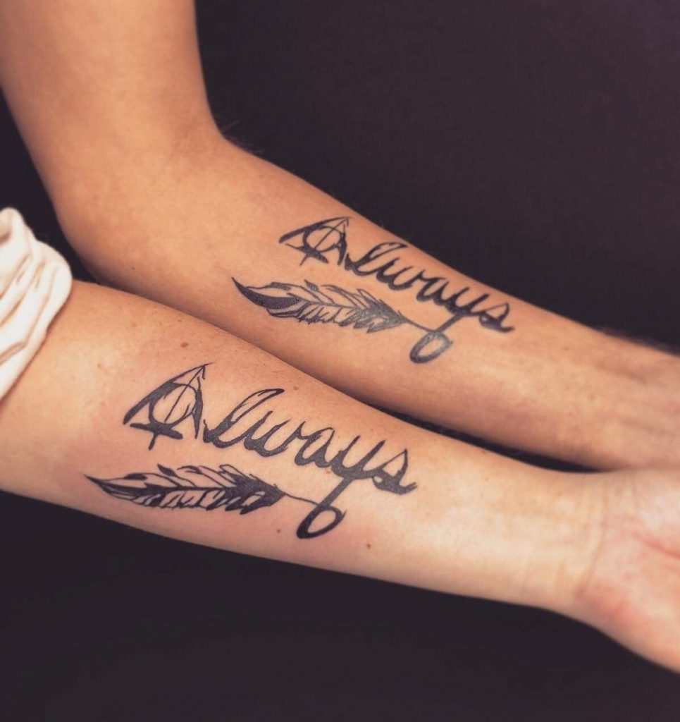 Tatuajes de tía y sobrina 104